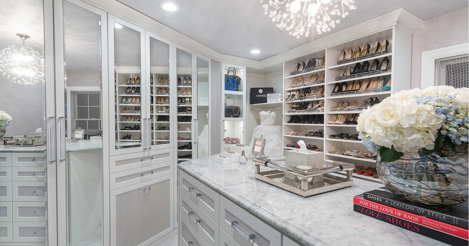 Custom Made Built-Ins, Walk in Closet Nassau, Long Island | Symmetry ...